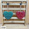 Painted Pacific Pottery Hanging Ornament