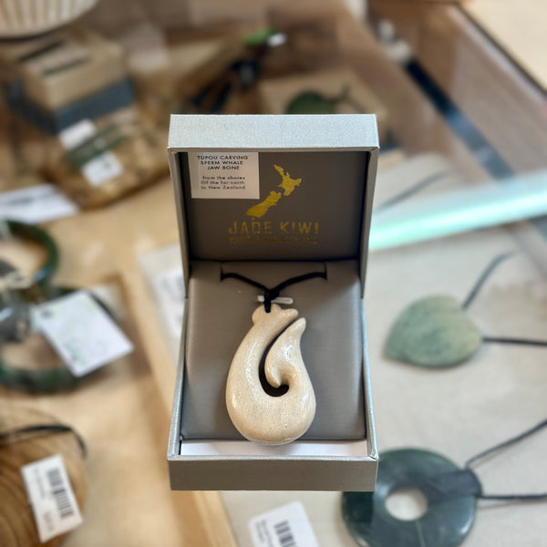 Hook Whale Bone Necklace