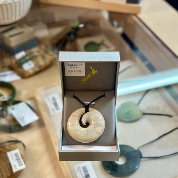 Koru Whale Bone Necklace