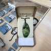 Te Wahi Pounamu Free Form Flower Jade Drop 63mm