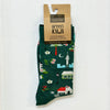 Green Kiwi Socks - Mens