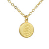 Round Tiki Necklace