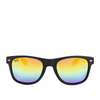50/50s - Black w/ Rainbow Refl Lens
