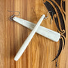 Tupou Whale Bone Roimata Earrings 80mm