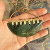 Pounamu Breast Plate - Medium - beige