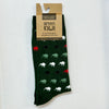 Green Kiwi Socks - Mens