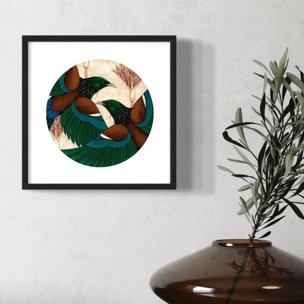 Kathryn Furniss Circle Print 'Are You The One'