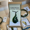 Te Wahi Pounamu Engraved Hei Matau (Hook) 53mm