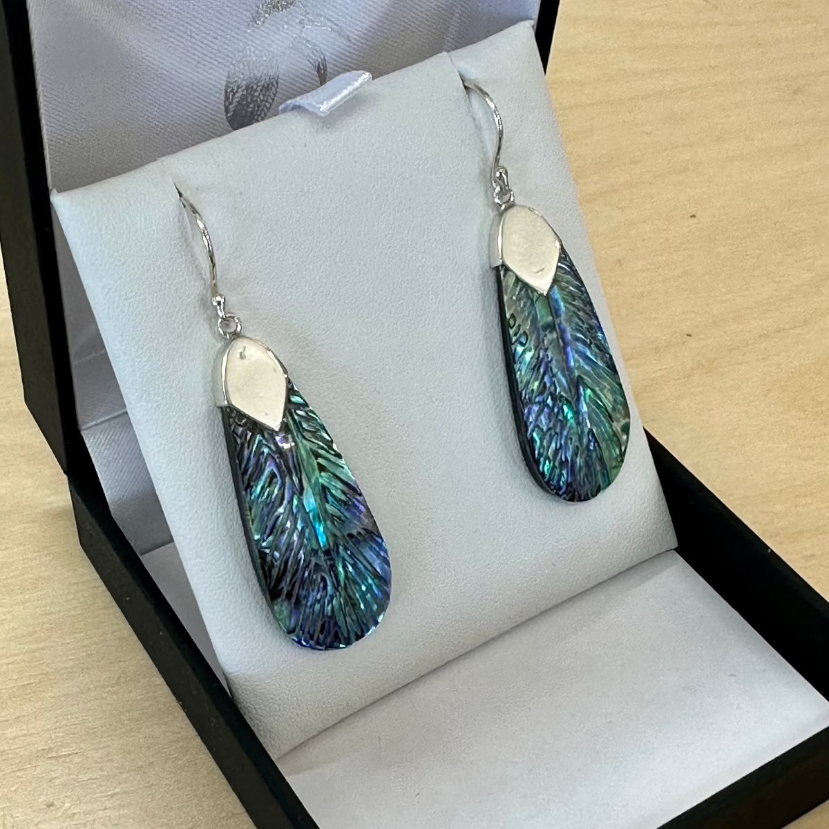 Huia Feather Earrings