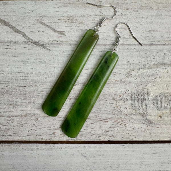 Pounamu Earring - Roimata