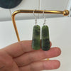 Pounamu Roimata Earrings 37mm