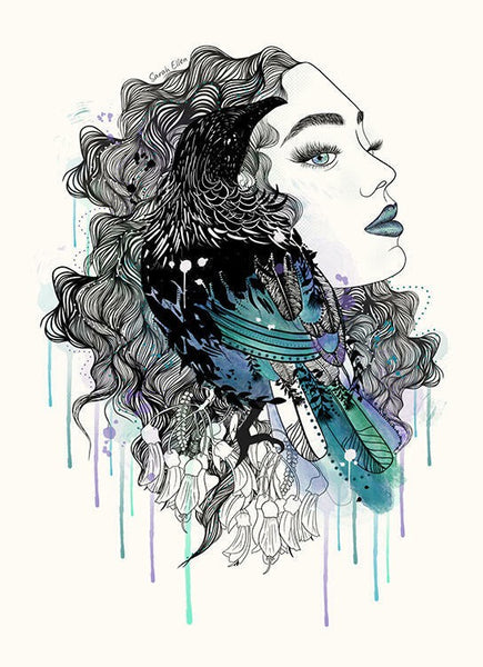 Sarah Ellen Art Print – Tui