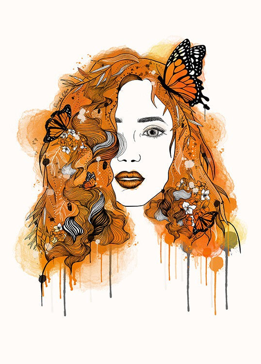 Sarah Ellen Art Print - Monarchy