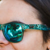 Plastic Fantastic - Green w/ Paua Arms