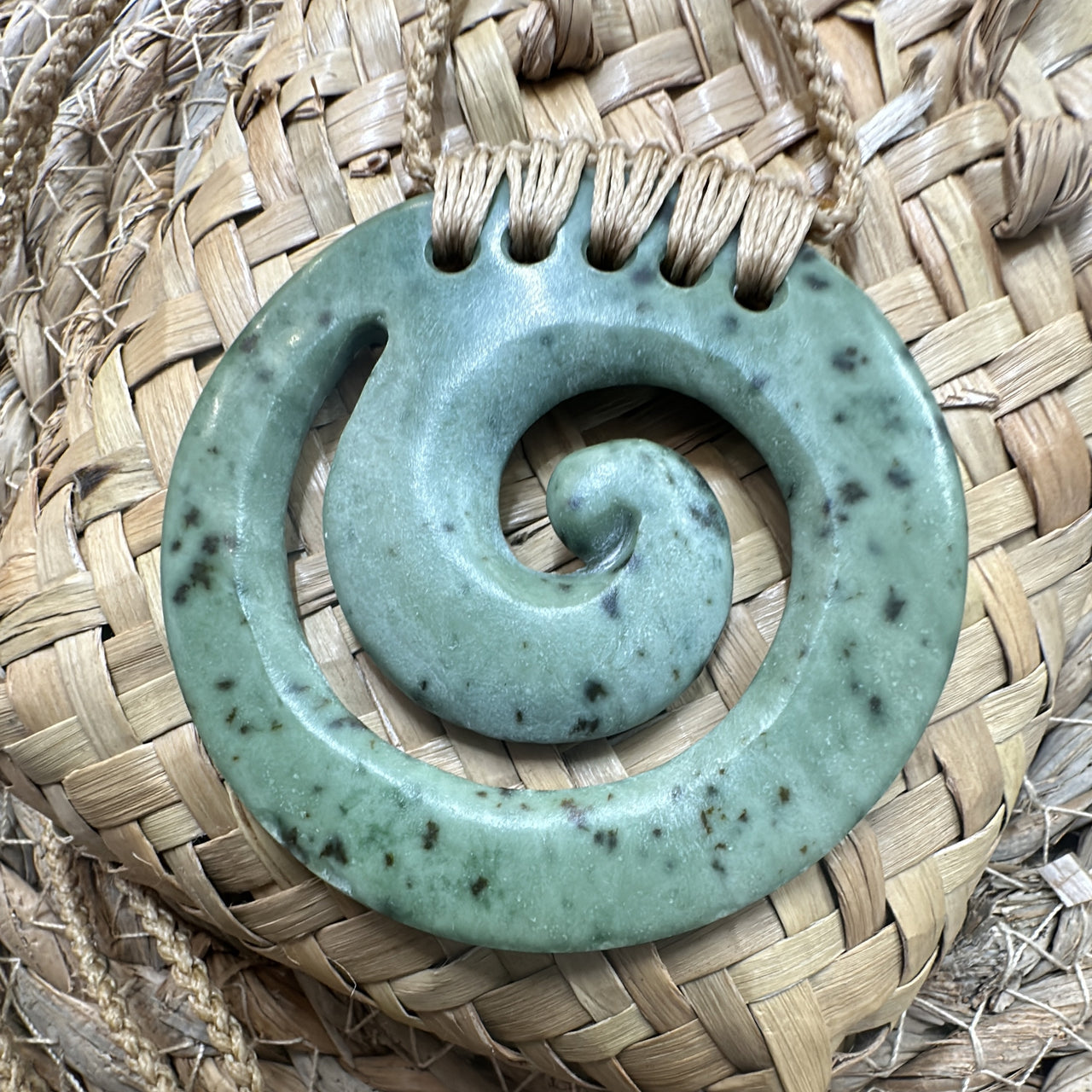 Large Bound Koru - Light Kokopu