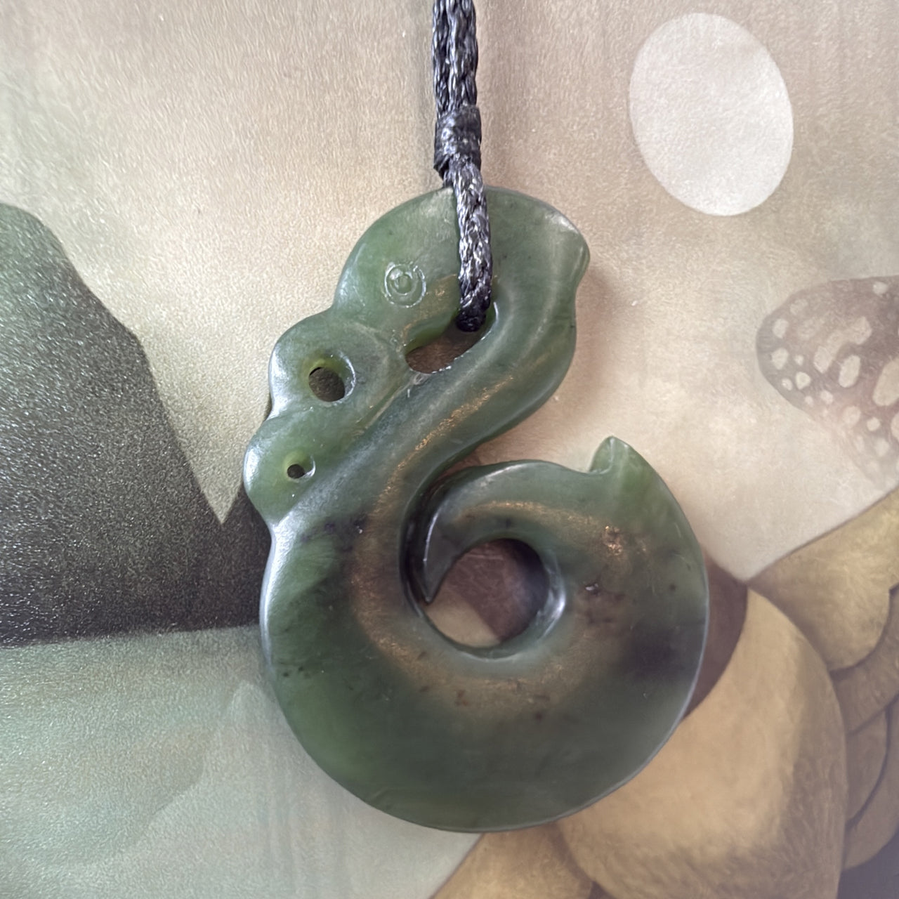 Matte Manaia Greenstone
