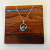 S/S & Paua Wave Necklace 16mm