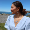 Kauae Breastplate Silver Earrings