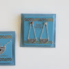 Niho Breastplate Silver Earrings