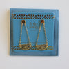 Maunga-nui Breastplate Gold Earrings