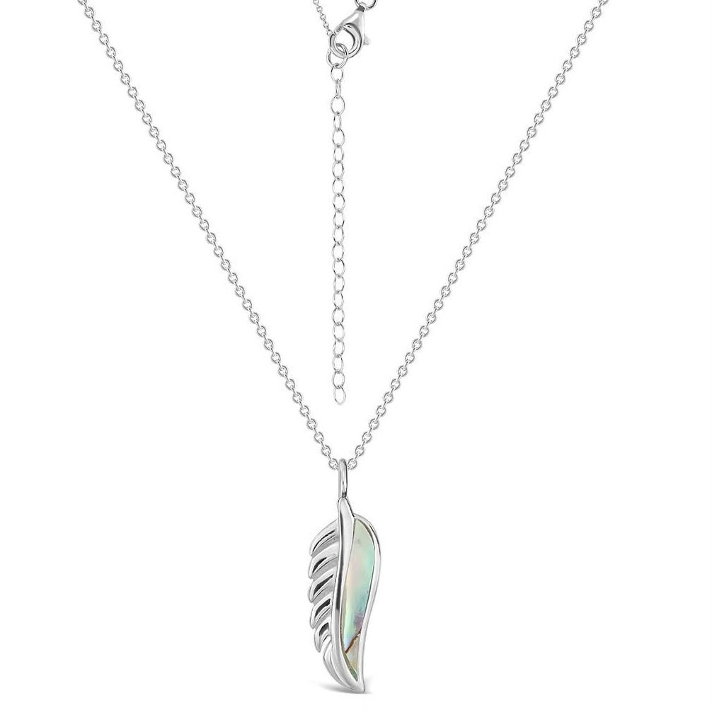 Sterling Silver Fern Necklace