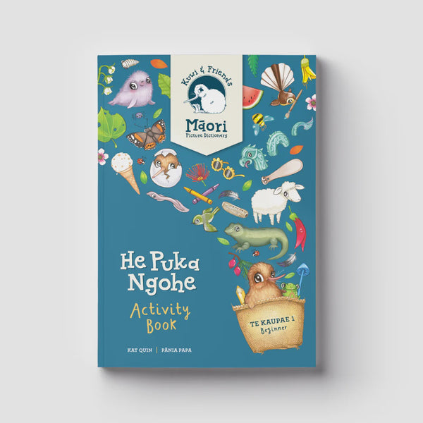 Kuwi and Friends He Puka Ngohe Activity Book