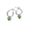 Pounamu Heart Earrings