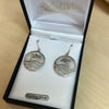 Sterling Silver Paua or Mother of Pearl Dolphin Earrings