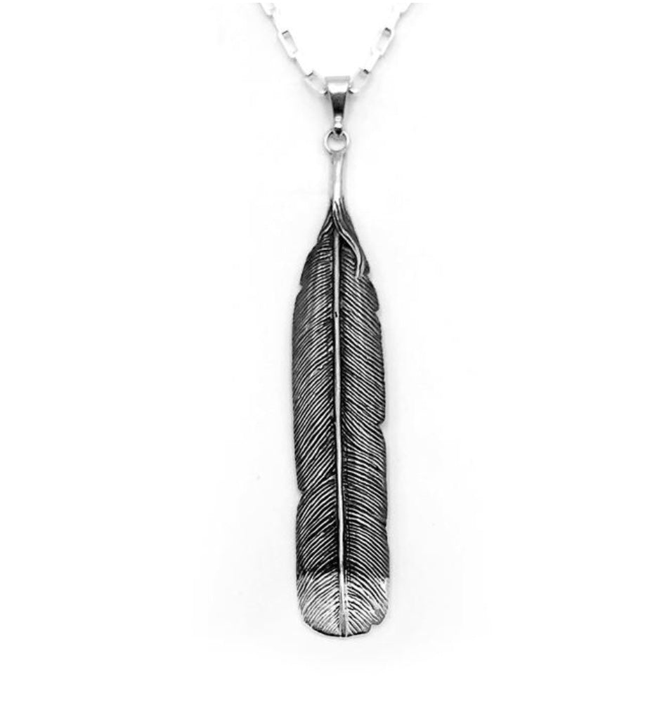 Huia Feather Necklace