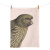 jade kiwi kaikoura gifts cotton tea towel native kakapo 